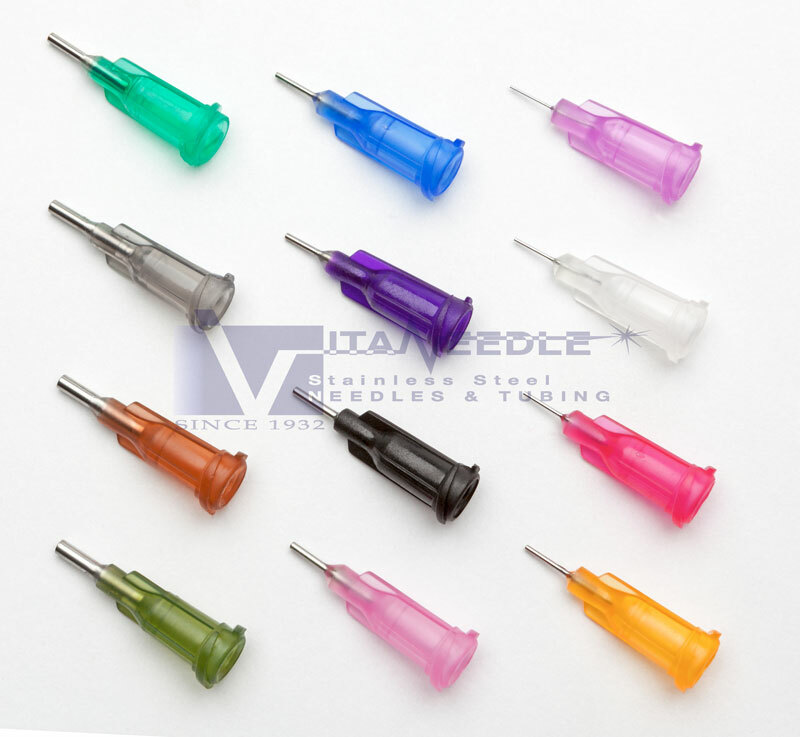 0.5 Inch Blunt Tip Dispensing Needles – Stainless Steel Luer Lock – Pack Of 12 – For Vape, Glue, Syringes, Woodworking
